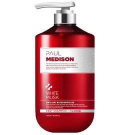 [Paul Medison] Deep-red Fast Shampoo _ White Musk Scent _ 1077ml/ 36.4 Fl.oz, Anti-Hair Loss Shampoo, Hydrolyzed Collagen, No Parabens, Menthol _ Made in Korea
